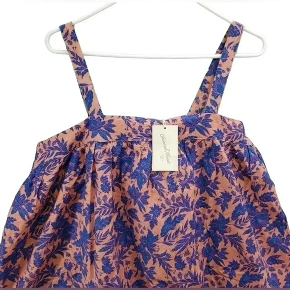 Universal Thread Dress Women's Sleeveless Shift Pink Floral Linen XL NWT - Picture 4 of 11